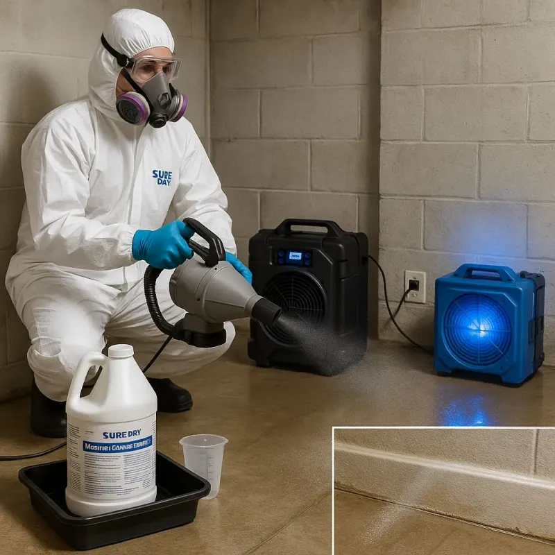 Sanitization and Odor Removal process in Leonard, TX