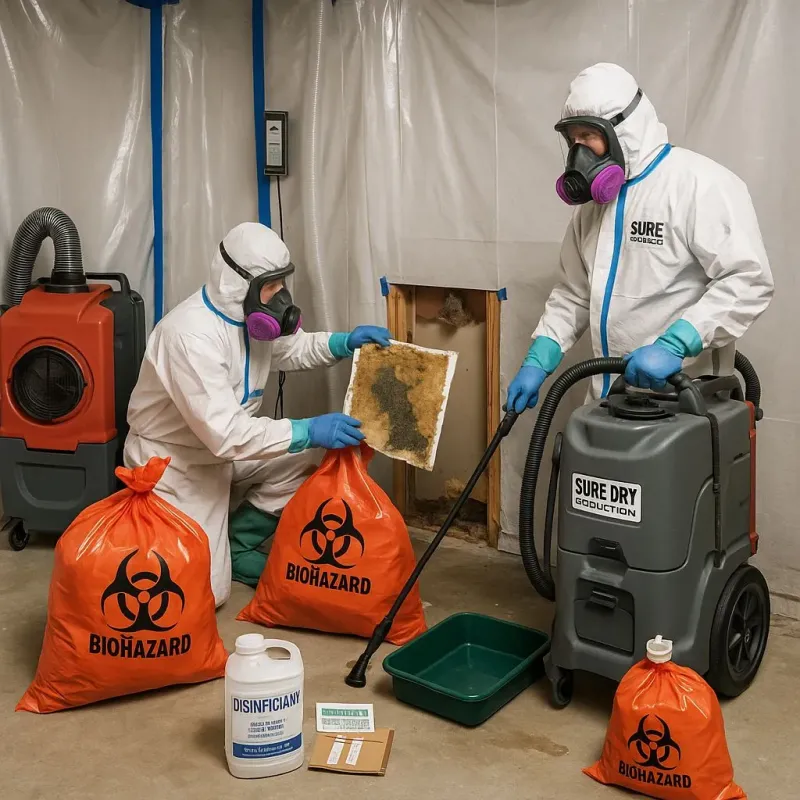 Contaminated Water Handling Protocols process in Leonard, TX