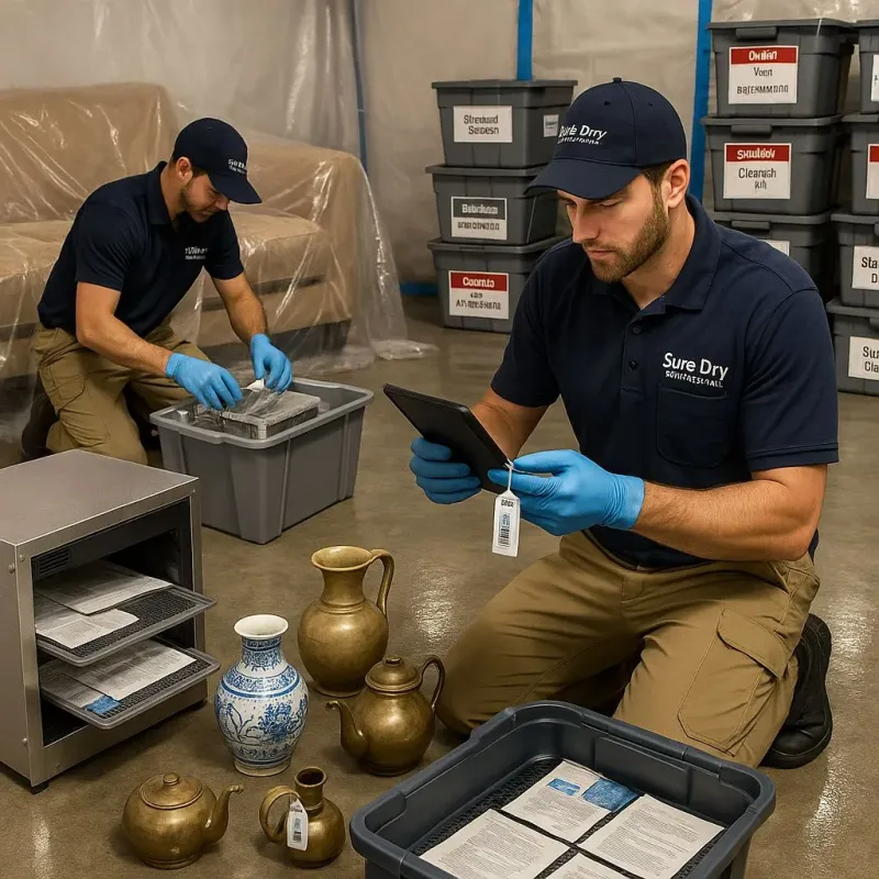 Content Protection and Restoration process in Leonard, TX